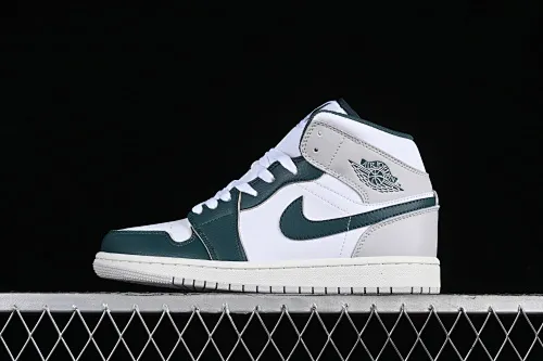 All Categories Air Jordan Jordan Series Basketball Shoes Air Jordan 1 Mid Air Jordan 1 Mid "Oxidized Green" AJ1 Joe 1 Oxidized Green Zhongbang Basketball Shoes FQ7720-103